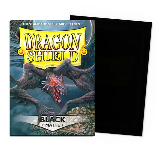 Card Sleeves - Dragon Shield Matte Black