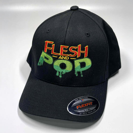 Flesh and Pod Logo Flexfit Cotton Hat