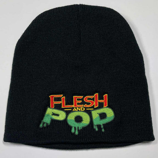Flesh and Pod Embroidered Logo Beanie