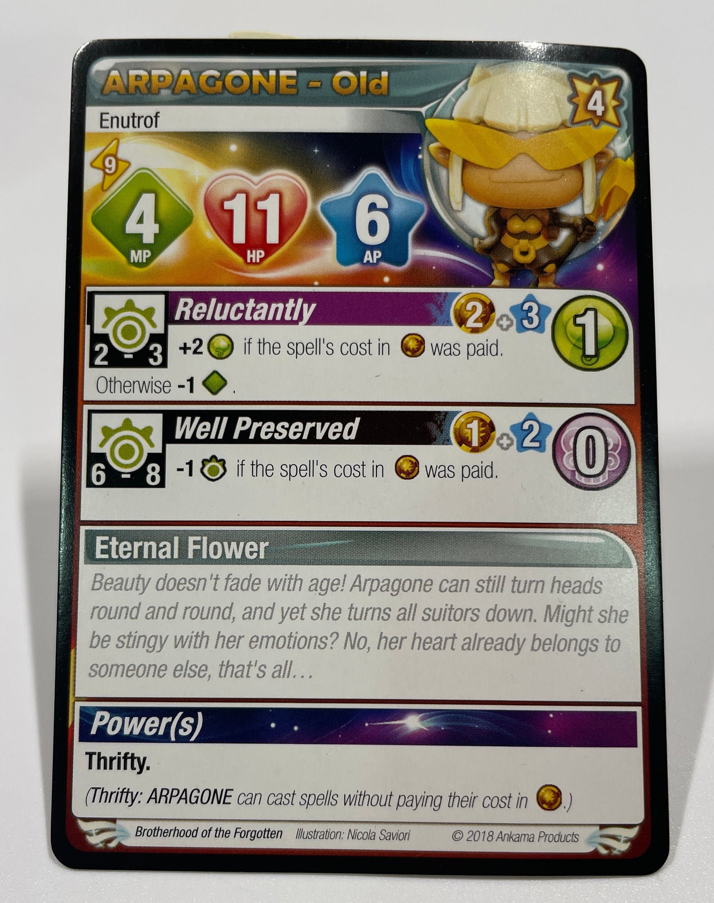 Krosmaster Arpagone Old Figure Promo