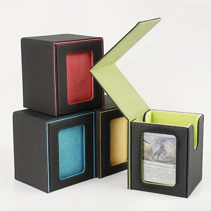 Deck Box - Magnetic Storage Case with Display Window