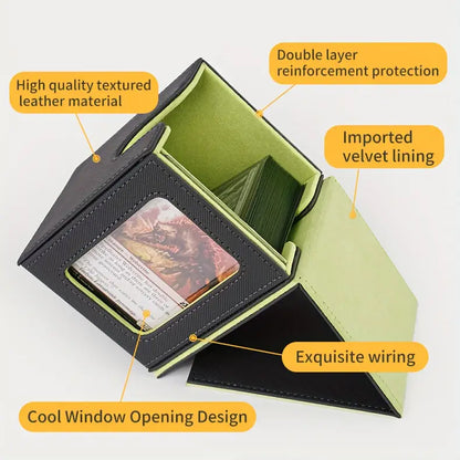 Deck Box - Magnetic Storage Case with Display Window