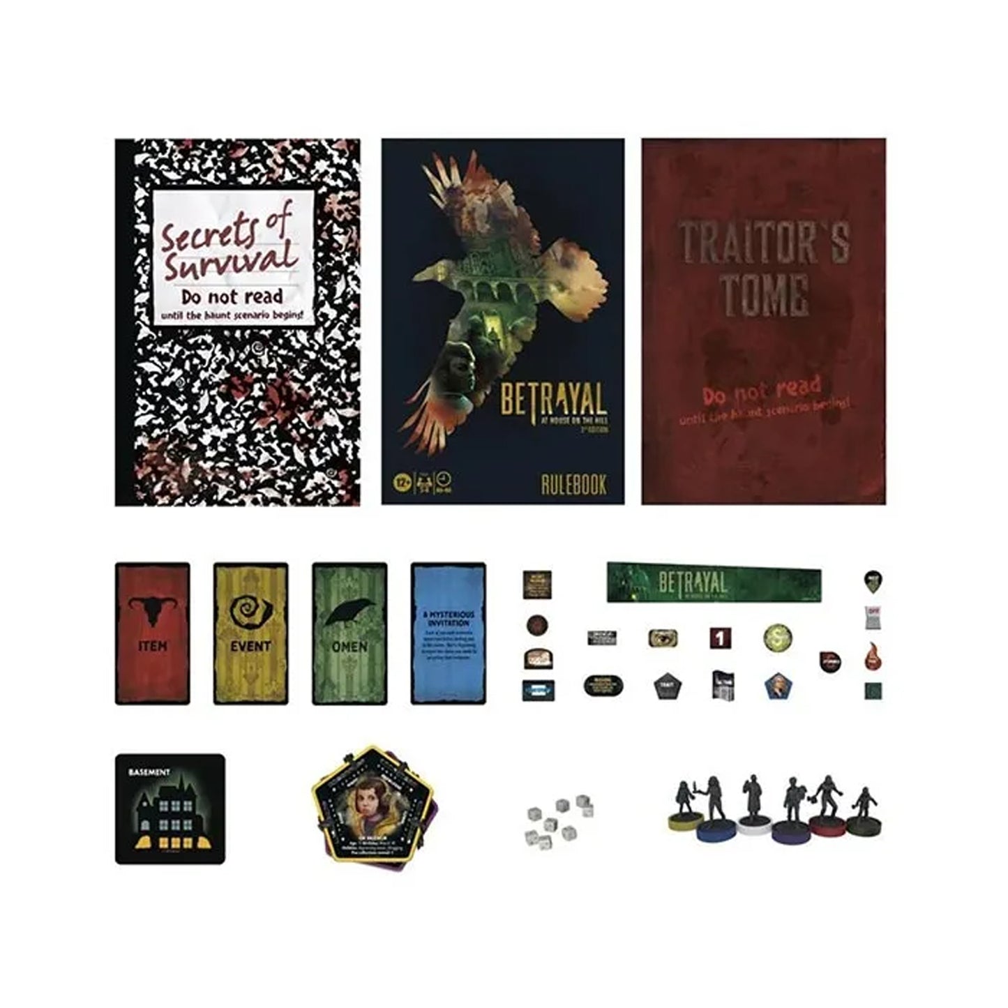 Board Game - Betrayal at House on the Hill 3rd Edition