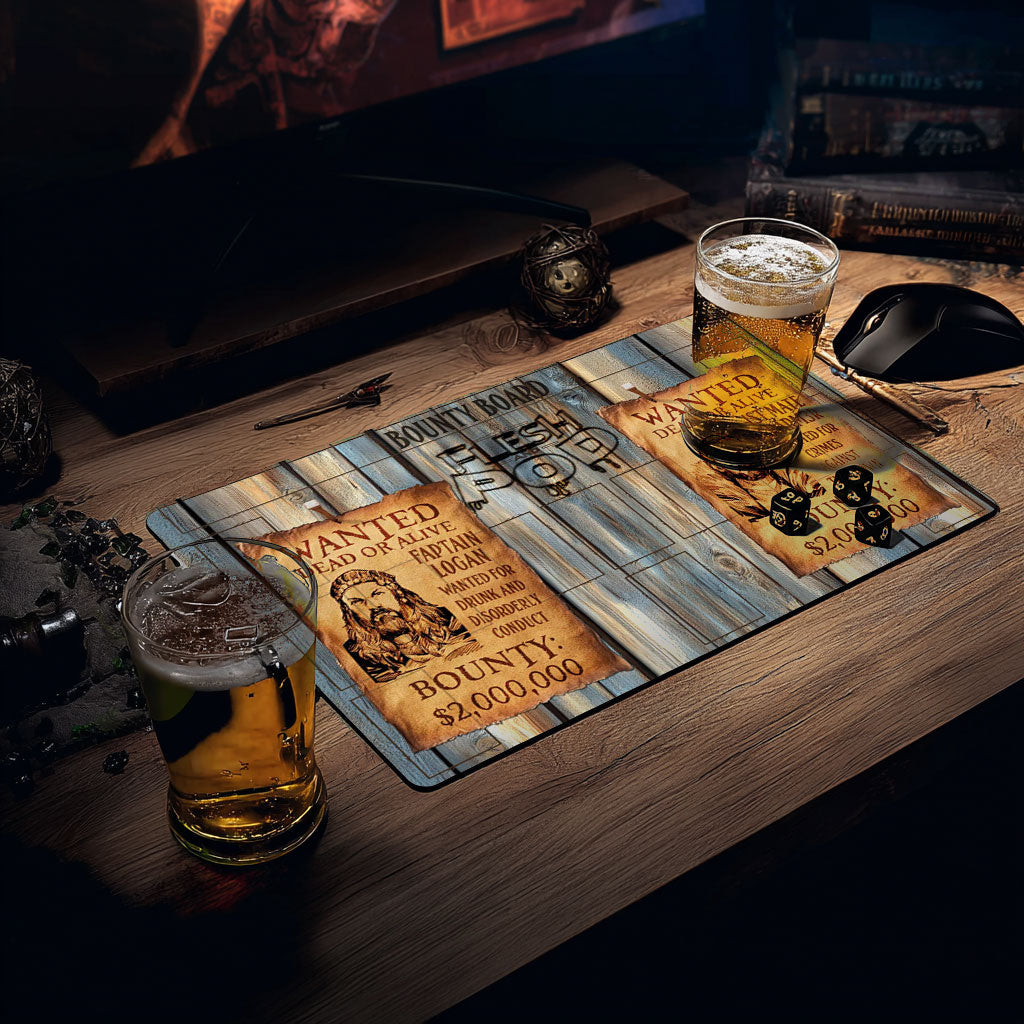 Flesh and Pod Bounty Board Playmat