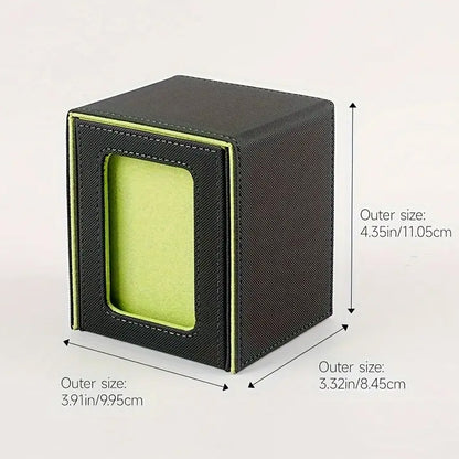 Deck Box - Magnetic Storage Case with Display Window