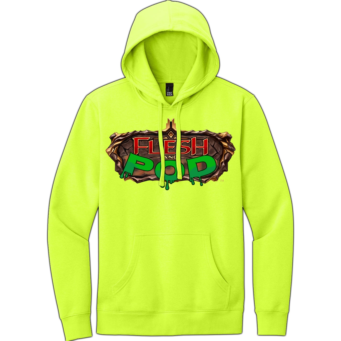 Flesh and Pod Logo Pull Over Hoodie