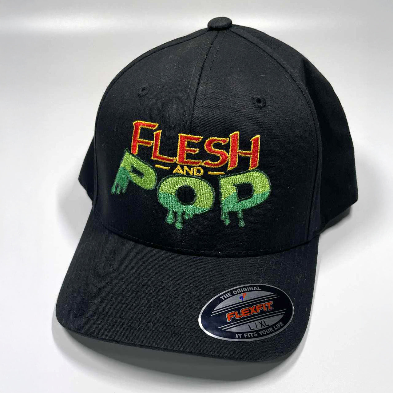 Flesh and Pod Logo Flexfit Cotton Hat