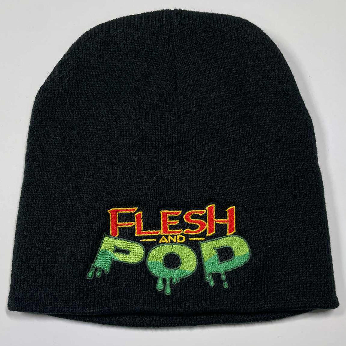Flesh and Pod Embroidered Logo Beanie