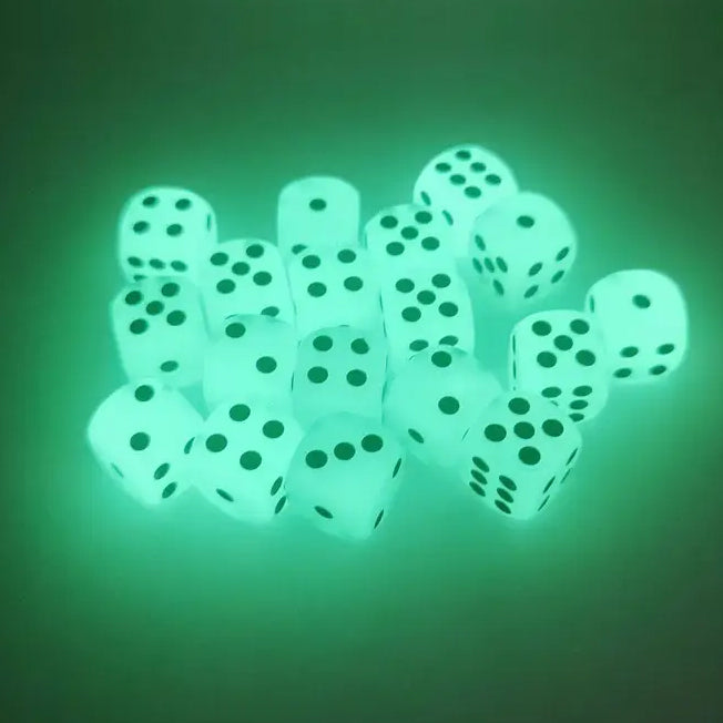 Dice - Glow in the Dark D6