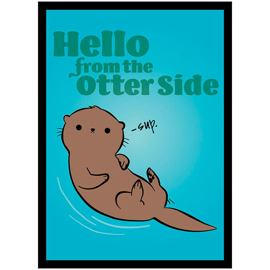 Card Sleeves - Hello From the Otter Side