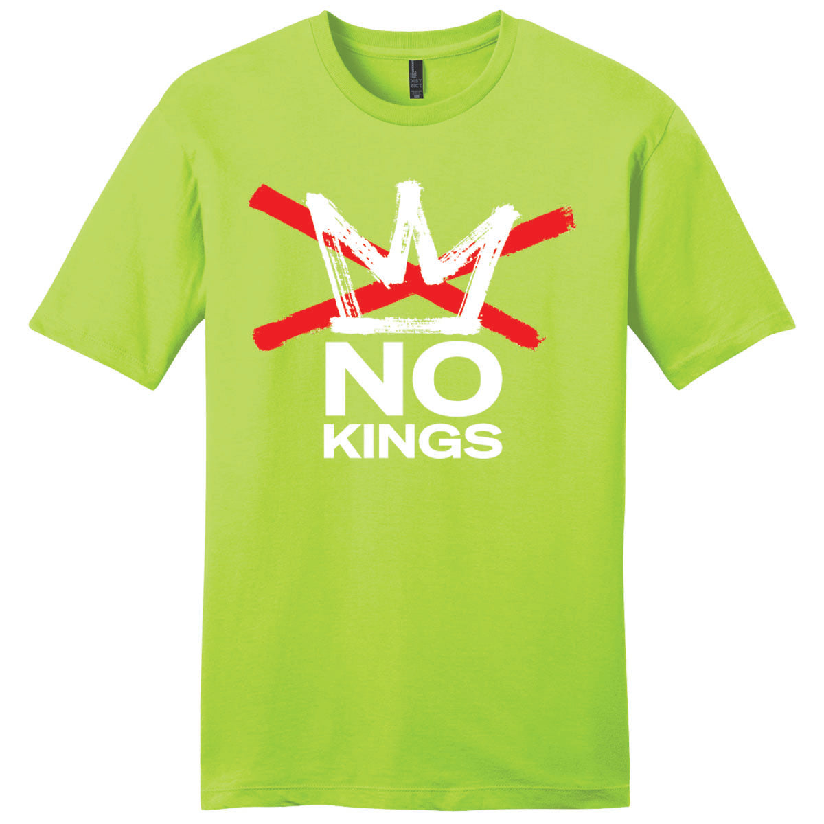 Tee - No Kings – White Letters