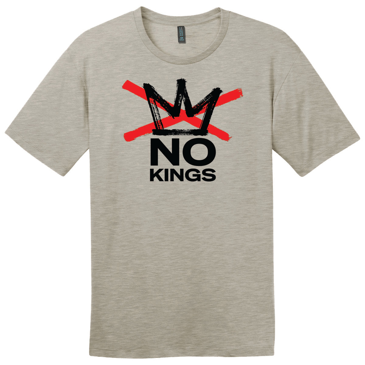 Tee - No Kings – Black Letters