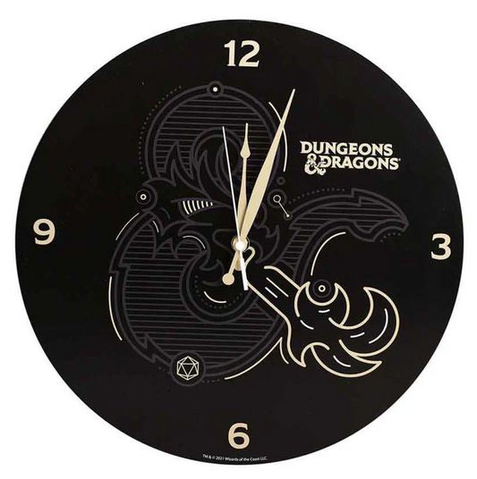 Dungeons and Dragons Wall Clock