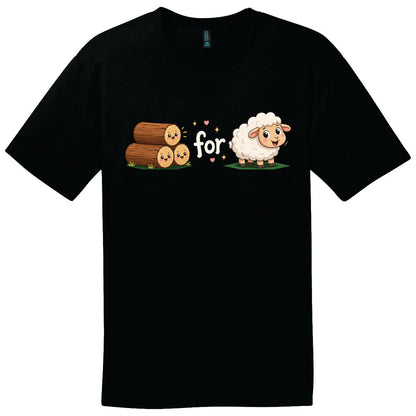 Tee - Wood for Sheep