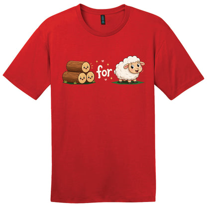 Tee - Wood for Sheep