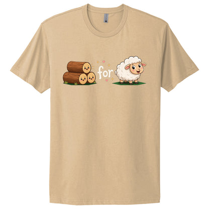 Tee - Wood for Sheep
