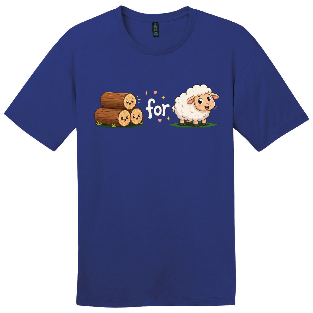 Tee - Wood for Sheep