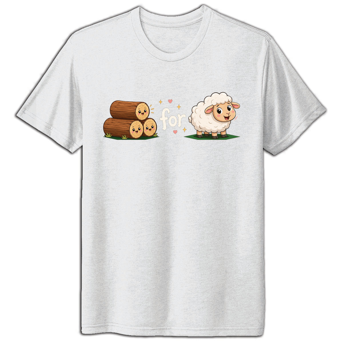 Tee - Wood for Sheep