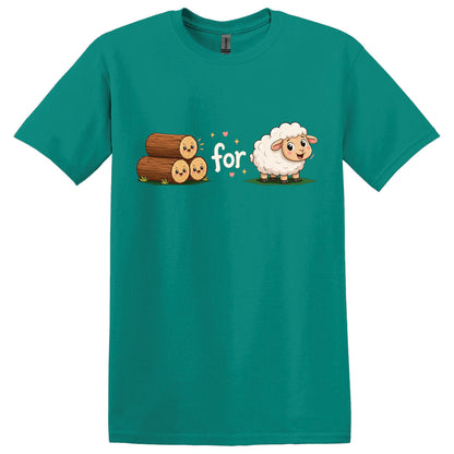 Tee - Wood for Sheep