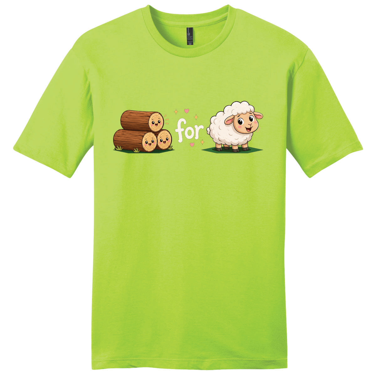 Tee - Wood for Sheep