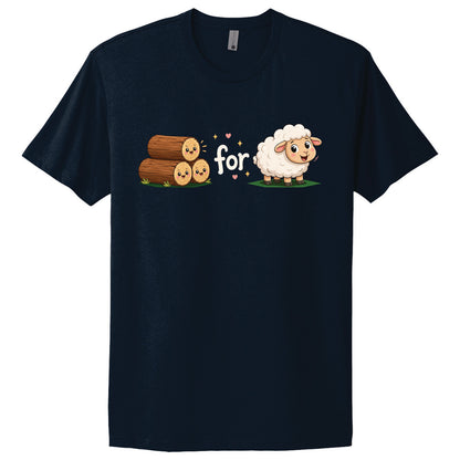 Tee - Wood for Sheep