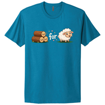 Tee - Wood for Sheep